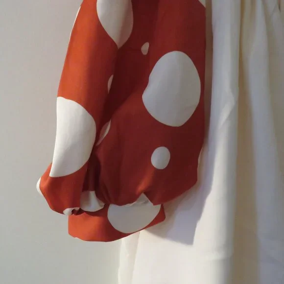 MOCHIPAN Amanita Long Mushroom Dress Whimsical Mushroomcore Coquette 4XL NWT - Picture 4 of 16